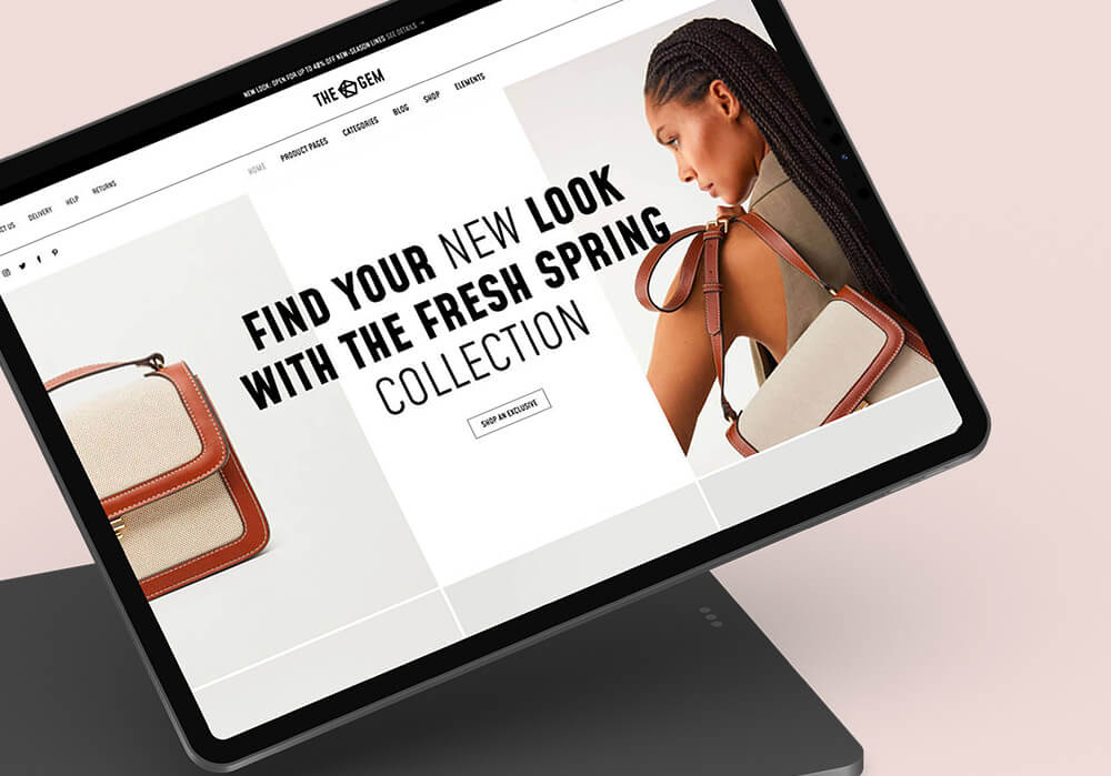 E-Commerce Fashion Store Website Design (Demo)